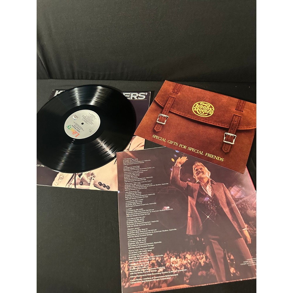 Kenny Rogers Greatest Hits‎ Vinyl LP Album | Vintage 1980 Liberty Records 1072